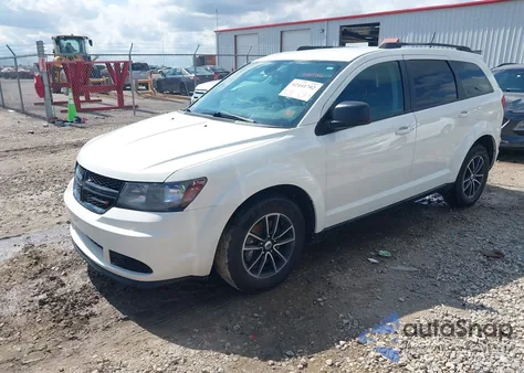 2018 Dodge Journey Se z USA, uszkodzony, nr VIN 3C4PDCAB9JT535272